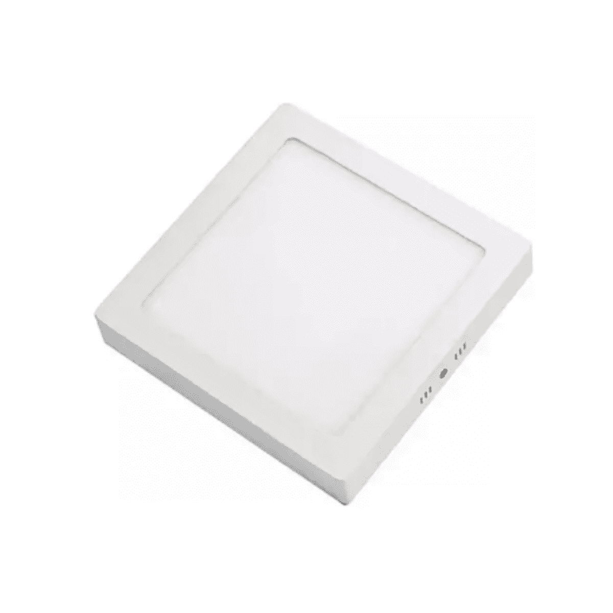 Genérico - Lampara De Techo Sobrepuesto Blanco Cuadrado 12w Luz Fría