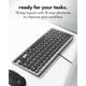 thumbnail image 4 of Teclado Macally de 78 teclas USB‑C/A gris espacial, 4 of 7