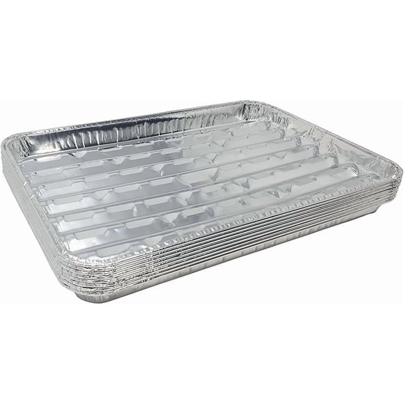 Bandeja para hornear DCS Deals 33 cm x 24 cm, paquete de 15, acanalada