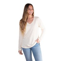 Polera Mujer Escote V Manga Larga Maqui Lenga® Sustentable