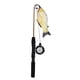 thumbnail image 4 of Cat Teaser Wand Toy Entrenamiento Ajustable Interactivo Caña De Pescar Retráctil Carpa Cruciana, 4 of 5