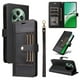 thumbnail image 1 of FOXDOCK Funda tipo Cartera para OPPO Reno 12F 5G – Cubierta de Cuero PU con Múltiples Ranuras, Bolsillo para Efectivo y Correa de Muñeca, 1 of 6