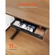 thumbnail image 3 of Cajón para debajo del escritorio VEVOR, 22 pulgadas, deslizable, ancho, para oficina y hogar, 3 of 3