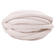 thumbnail image 1 of Relleno De Hilo De Lana Grueso Tejido Suave Para Bufanda Suéter Cerca De Cama Ganchillo Caqui Blanco, 1 of 5