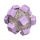 thumbnail image 2 of Pelota Antiestrés Con Teclado, Portátil, Para El Aula, Pasa El Tiempo En La Oficina, Juguete Sensorial Morado, 2 of 5