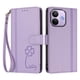 thumbnail image 3 of Funda Cartera Trébol para Xiaomi Redmi Note 17 Pro 5G con Ranuras Tarjetas y Carga Inalámbrica Morado claro, 3 of 6