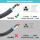 thumbnail image 4 of Cable de extensión SPARKING 4,5 m negro SJTW 16AWG 3 clavijas, 4 of 9