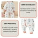thumbnail image 3 of Saquito De Dormir Bebe Con Pie Tog 2.5 Pijama Saco Dormir multicolor M, 3 of 4