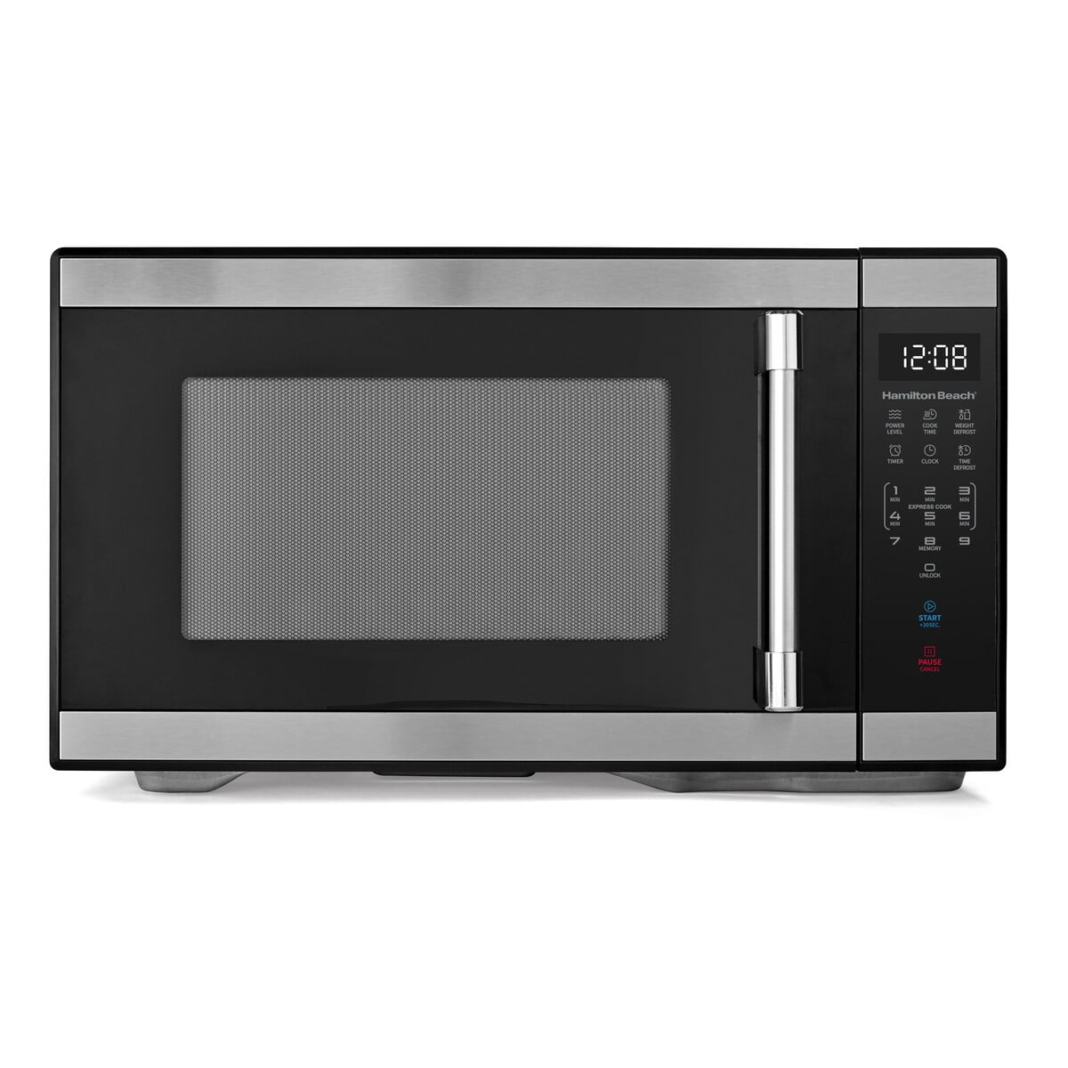 Microondas Hamilton Beach 1.1 Cu Ft 1000W Acero Inoxidable