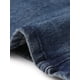 thumbnail image 5 of Falda Lápiz Casual con Abertura Lateral en Jean Denim de Talla Grande para Mujeres de Agnes Orinda 2X Azul Medio, 5 of 6