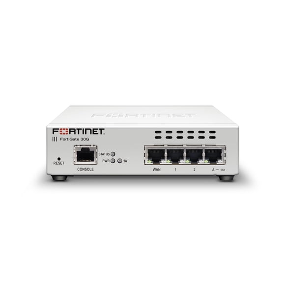 Dispositivo de Seguridad de Red FORTINET FortiGate-30G con Protección de 1 Año