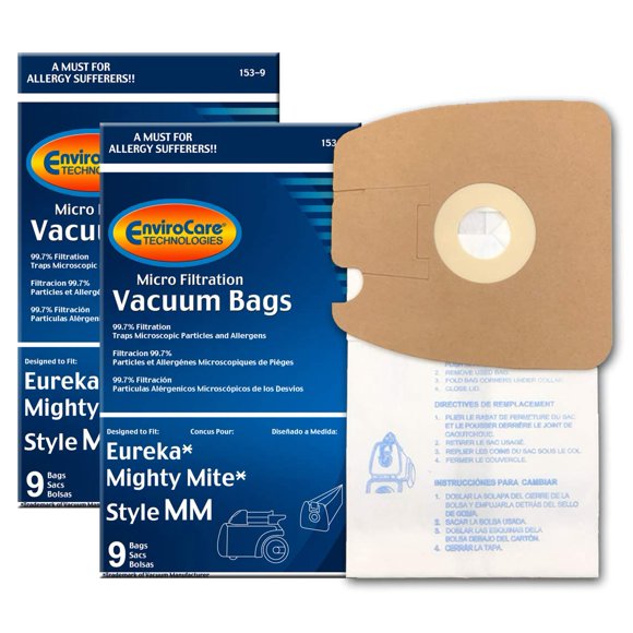 Bolsas de repuesto EnviroCare para aspiradora Eureka Mighty Mite