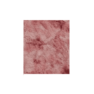 Genérico - Alfombra Peluda Grande 2X2.4 M Rosado Jaspeado