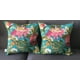 thumbnail image 3 of COJIN DECORATIVO DISEÑO FLORES TURQUESA 50x50 RELLENO, 3 of 3