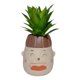 thumbnail image 2 of Maceta Decorativa Caritas Planta Artificial Moderna ALJ, 2 of 3