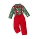 thumbnail image 2 of Trajes De Caballero Con Pajarita Trajes Navideños Para Niños Festivales Infantiles Manga Larga Botón, 2 of 5