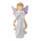 thumbnail image 1 of Figura De ángel Rezando Regalo Interior Arte Gabinete Escritorio Mesa Resina Escultura Naranja, 1 of 3