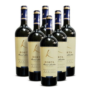 Korta - Vino Gran Reserva Barrel Merlot, 6 Unidades