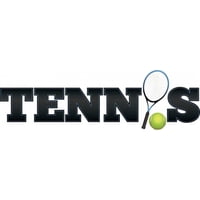 Rienda Libre Graphics - Decomural Tennis Text Ws-50630