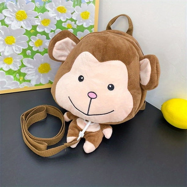 Children's Cartoon Doll Backpack, Cute Animal Casual Anti-lost Backpack