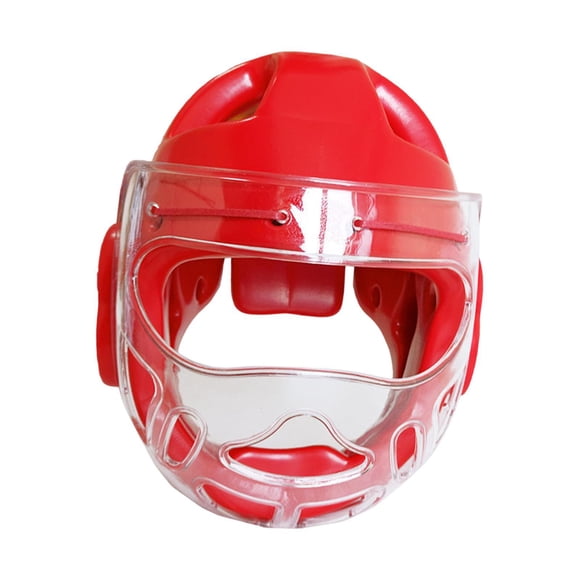 Karate Headgear Ventilado Niños Adultos Deportes Grappling Boxeo Head Gear XL