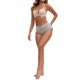 thumbnail image 2 of CURVY GLAM Bragas de Mujer Regreso a Clases Cintura Alta Control de Abdomen Color Sólido Cobertura Completa Gris L, 2 of 5