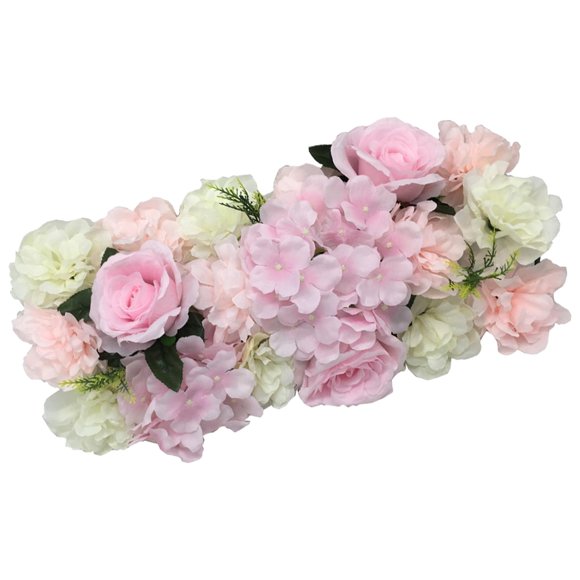 Faux Roses Flor Artificial Telón De Fondo Decoración De Ramo De Oficina En Casa