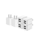 thumbnail image 1 of Cargador de pared USB REKNA Dual Port Cube, adaptador de corriente blanco, 1 of 7
