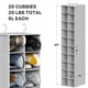 thumbnail image 2 of Organizador de zapatos Simple Houseware con 20 compartimentos, estantes grises, 2 of 7
