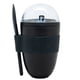 thumbnail image 1 of Vaso Snack Keep 450 ml con Cucharita Negro - PS, 1 of 4