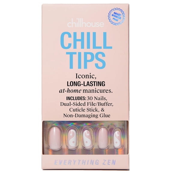 Uñas postizas Chillhouse Everything Zen (Oval) 24 piezas