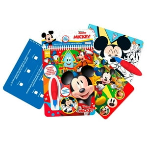 Libro De Actividades Mickey Mouse Lápiz Mágico Para Pintar