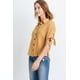 thumbnail image 3 of Blusa de Manga Corta con Botones y Mangas Anudadas, 3 of 5