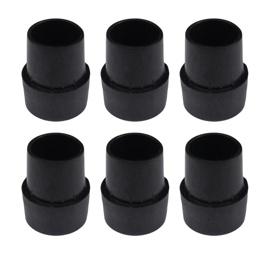 Magideal - Cubiertas Para Patas De , Puntas De Goma Para Patas Que Evitan Que Se Camine La La L Extremo De Silenciada , 6 Piezas