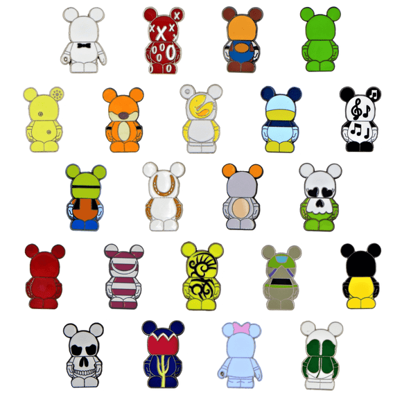 Set de pines de colección de la serie Vinylmation de Disney