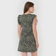thumbnail image 2 of Vestido Mujer Corto Vuelos Print Líneas Verde Corona, 2 of 5