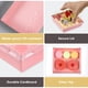 thumbnail image 4 of Treat Boxes Leafiew Clear, paquete de 50 unidades para postres, 5 pulgadas, color rosa, 4 of 6