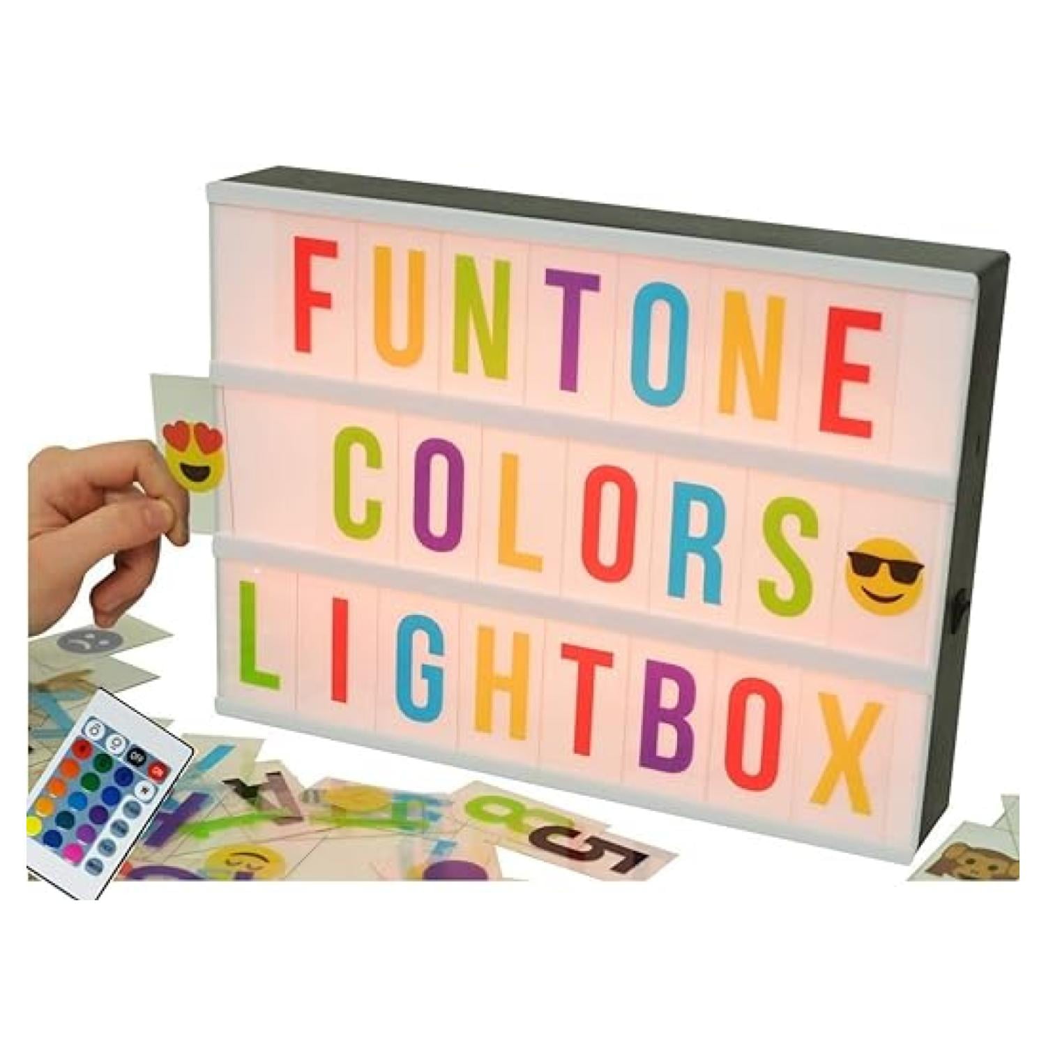 Genérico - Pizarra Luminosa Led Usb Living Habitacion Colores 30x22x5cm