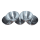 thumbnail image 3 of Pack 5 unidades moldes empolvado 8cm aluminio, 3 of 3