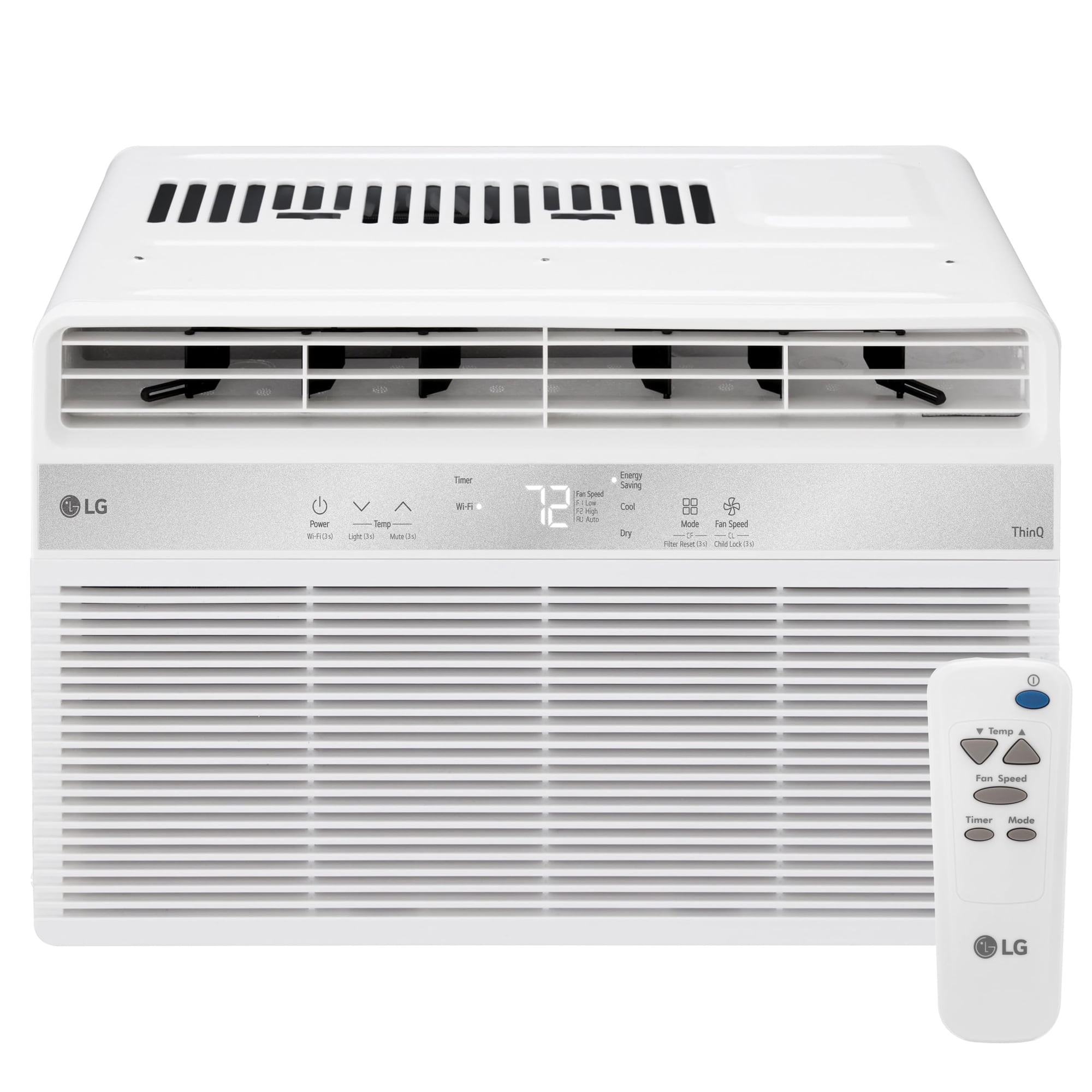 Aire Acondicionado De Ventana Lg Lw6024rsmx 6,000 Btu Wi‑fi 115v