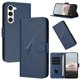 thumbnail image 1 of Funda Cartera Fibra de Carbono para Samsung Galaxy S23 con Soporte y Cierre Magnético Azul, 1 of 6