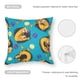 thumbnail image 5 of CatDog Fundas de almohada de terciopelo con tema, regalos de funda de almohada, decoración para el hogar, cojín de lanzar, regalo de cumpleaños para fans y parejas.30*30cm., 5 of 6