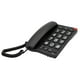 thumbnail image 1 of Telefono Sobre Mesa Botones Grandes Negro 23prt170bk, 1 of 3