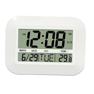 Bothyi - Reloj De Pared Electrónico Despertador Para La Mesita De Noche De La Escuela Del Dormitorio