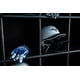 thumbnail image 2 of Casco Mizuno F6 para adultos, lanzamiento rápido, softball, con máscara, blanco y negro, 2 of 4