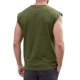 thumbnail image 3 of Camiseta sin mangas de entrenamiento para hombre INSPIRE CHIC Ajuste holgado Gimnasio Verano Sin mangas XL Verde Oliva, 3 of 6