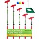 thumbnail image 1 of Putter Go For It Golf Kids, eje extensible rojo con 3 pelotas, 1 of 7