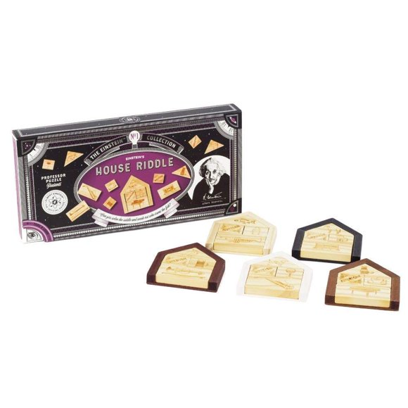 Professor Puzzle: acertijo de la casa de Einstein