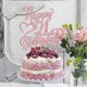 thumbnail image 5 of Adorno para Pastel AROKIPPRY Brillo Oro Rosa 21º Cumpleaños, 5 of 8