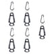 thumbnail image 1 of 5x Clip Para Guantes De Exterior Clip Anticaída Para Construcción Al Aire Libre Negro, 1 of 5